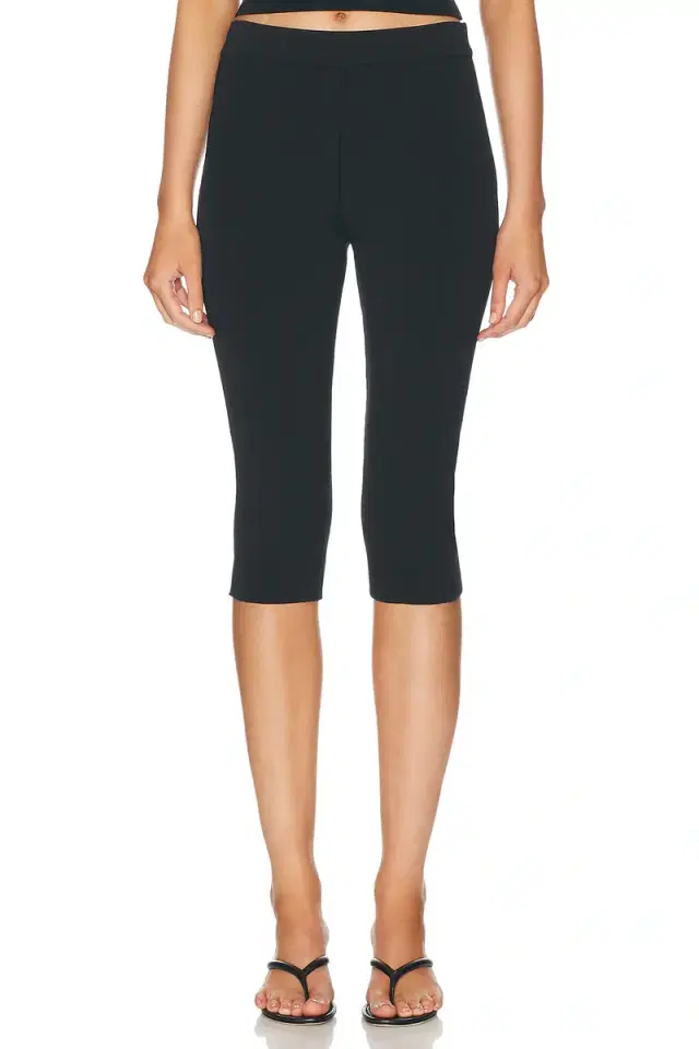 SKIMS Refined Knit High Waist Capri Legging