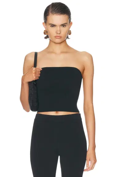 Skims Refined Knit Tube Top | Thumbnail 1