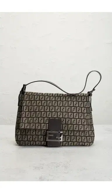 Fendi Zucchino Mama Baguette Shoulder Bag | Thumbnail 2