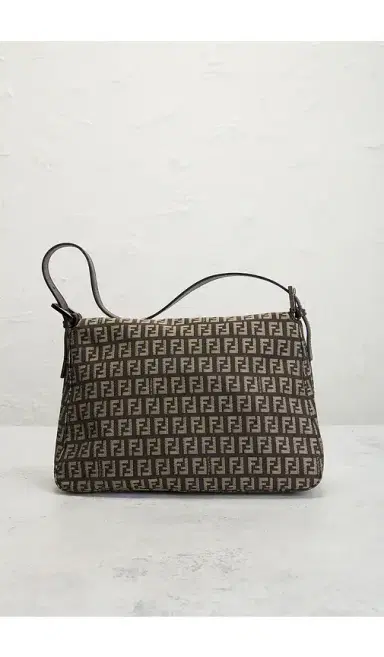 Fendi Zucchino Mama Baguette Shoulder Bag | Thumbnail 3