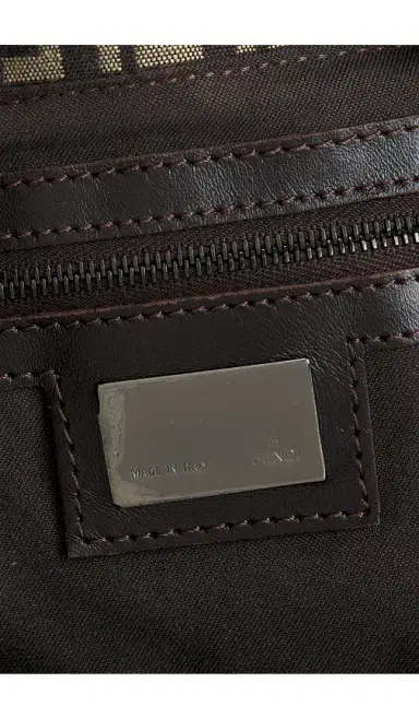 Fendi Zucchino Mama Baguette Shoulder Bag | Thumbnail 5