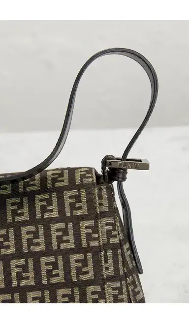 Fendi Zucchino Mama Baguette Shoulder Bag | Thumbnail 7