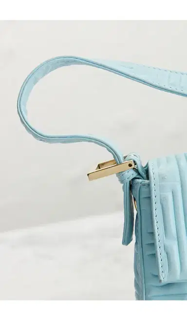 FWRD Renew Fendi Logo Embossed Baguette Shoulder Bag | Thumbnail 8 FWRD Renew Fendi Logo Embossed Baguette Shoulder Bag | Thumbnail 8