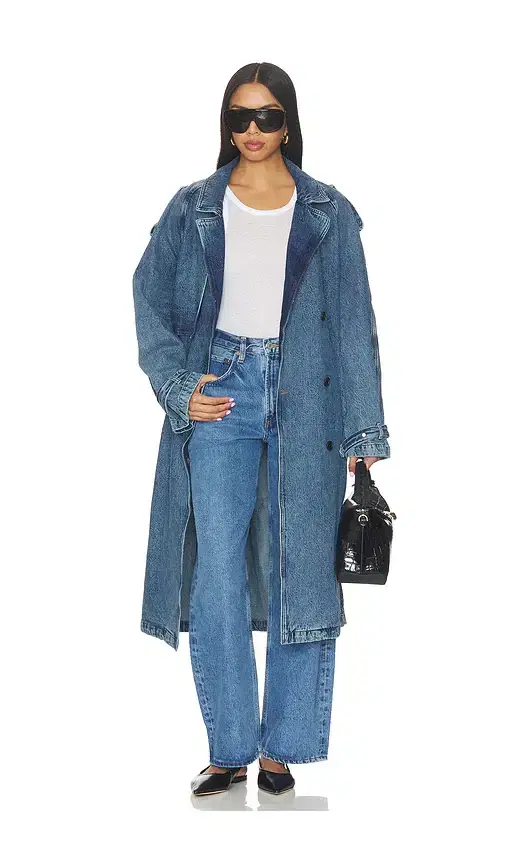 ANINE BING Rickie Maxi Trench