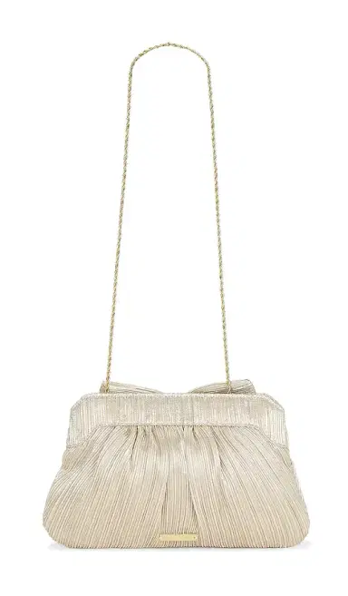 Loeffler Randall Rayne Pleated Bow Clutch | Thumbnail 2 Loeffler Randall Rayne Pleated Bow Clutch | Thumbnail 2
