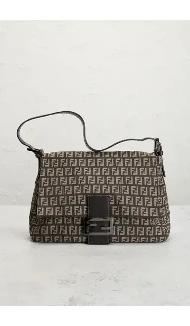 Fendi Zucchino Mama Baguette Shoulder Bag | Thumbnail 2