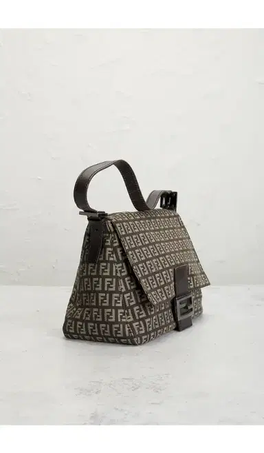 Fendi Zucchino Mama Baguette Shoulder Bag | Thumbnail 4