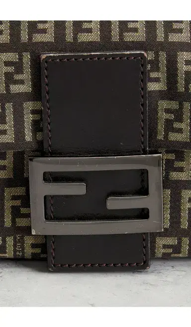Fendi Zucchino Mama Baguette Shoulder Bag | Thumbnail 6