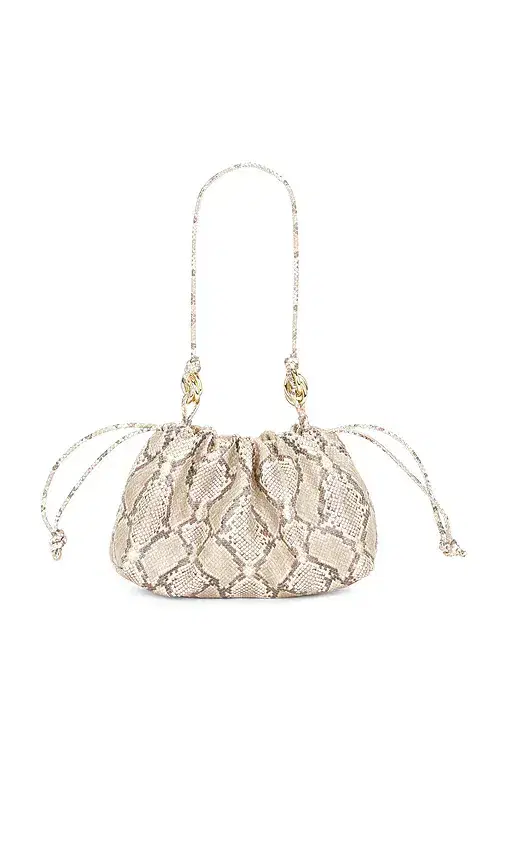 Loeffler Randall Kiri Embossed Snake Leather Bag