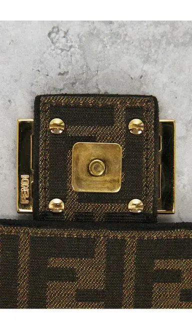 FWRD Renew Fendi FF 1974 Baguette Shoulder Bag | Thumbnail 8