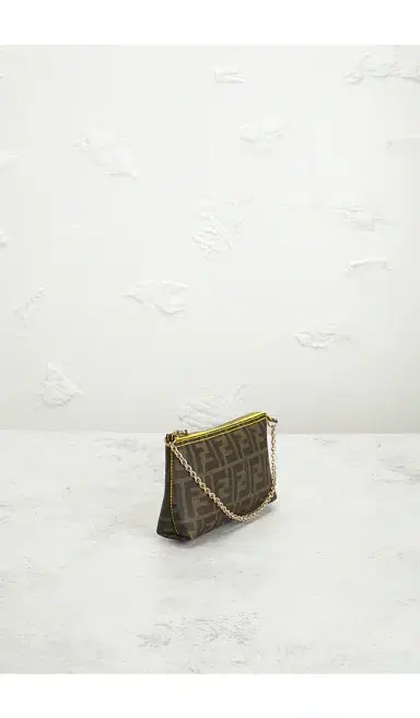 FWRD Renew Fendi Zucca Pochette Shoulder Bag | Thumbnail 4 FWRD Renew Fendi Zucca Pochette Shoulder Bag | Thumbnail 4