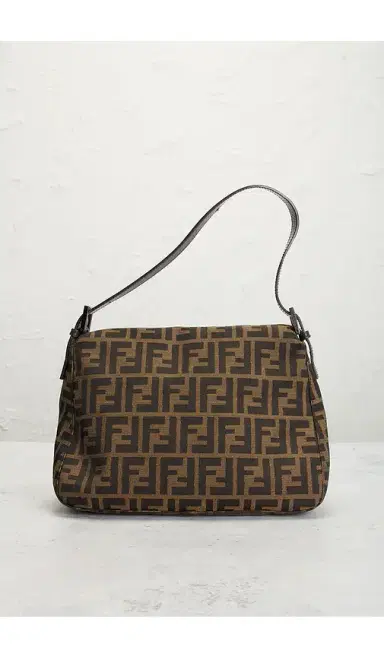 FWRD Renew Fendi Zucca Mama Baguette Shoulder Bag | Thumbnail 3