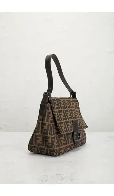 FWRD Renew Fendi Zucca Mama Baguette Shoulder Bag | Thumbnail 4