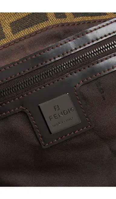 FWRD Renew Fendi Zucca Mama Baguette Shoulder Bag | Thumbnail 5