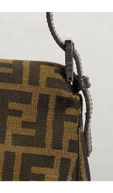 FWRD Renew Fendi Zucca Mama Baguette Shoulder Bag | Thumbnail 8