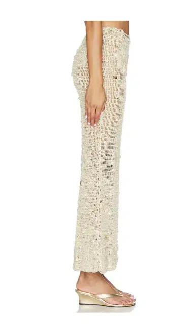 Asta Resort Charlotte Hand Crochet Skirt | Thumbnail 3