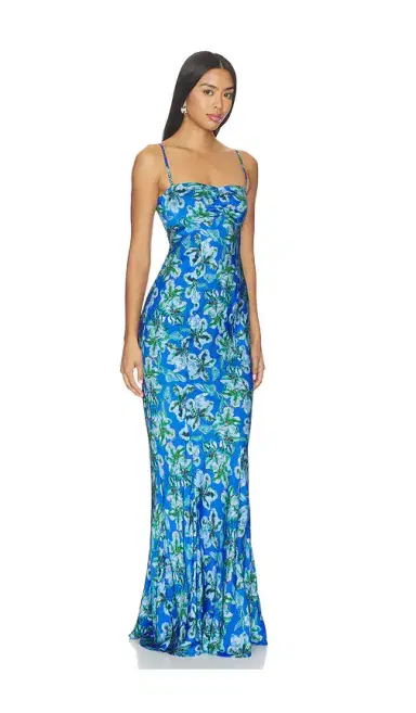 Saloni Renee Long Dress | Thumbnail 2