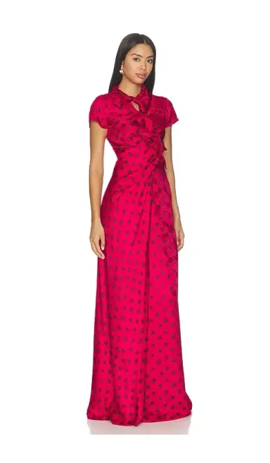 Saloni Kelly Long Dress | Thumbnail 2