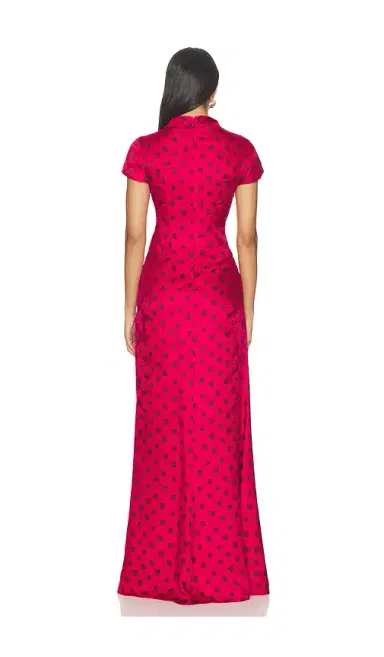 Saloni Kelly Long Dress | Thumbnail 3
