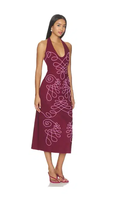 The Wolf Gang Lera Midi Dress | Thumbnail 2