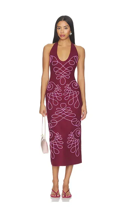 The Wolf Gang Lera Midi Dress
