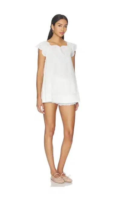 For Love & Lemons Catherine Mini Dress And Bloomer | Thumbnail 2