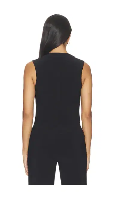 Norma Kamali Vest With Lapel | Thumbnail 3 Norma Kamali Vest With Lapel | Thumbnail 3