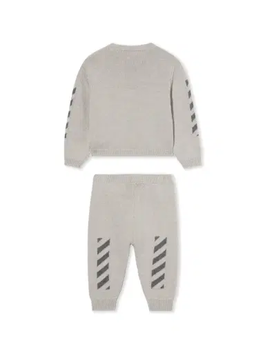 Off-White Diagonal Logo Knit Set | Thumbnail 1