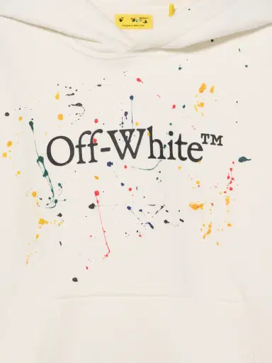 Off-White Big Bookish Splat Logo Hoodie | Thumbnail 3 Off-White Big Bookish Splat Logo Hoodie | Thumbnail 3