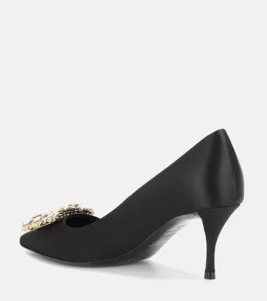 Roger Vivier Embellished satin pumps | Thumbnail 2
