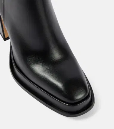 Souliers Martinez Nova Chueca leather ankle boots | Thumbnail 4