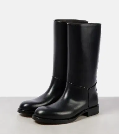 The Row Nobilis leather knee-high boots | Thumbnail 2