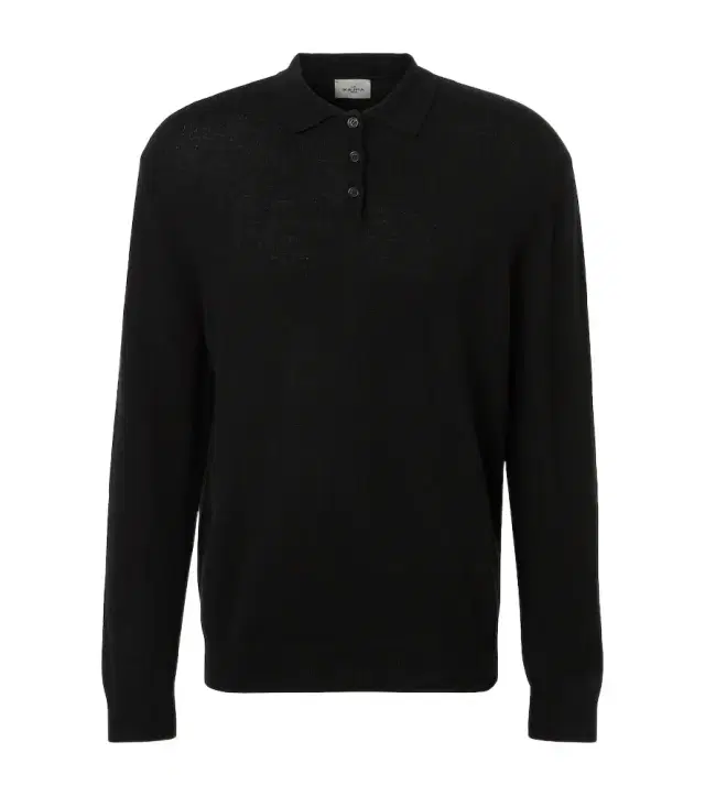 Le Kasha Crete cashmere polo sweater