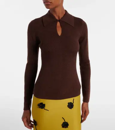Emilia Wickstead Ambrose wool sweater | Thumbnail 4