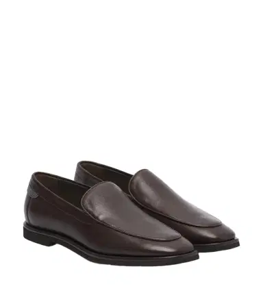 Brunello Cucinelli Monili leather loafers | Thumbnail 1