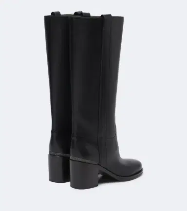 Brunello Cucinelli Monili leather knee-high boots | Thumbnail 3