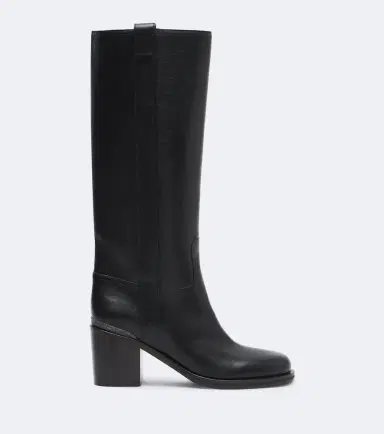 Brunello Cucinelli Monili leather knee-high boots | Thumbnail 4