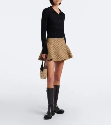 Gucci Web Stripe leather biker boots | Thumbnail 5 Gucci Web Stripe leather biker boots | Thumbnail 5