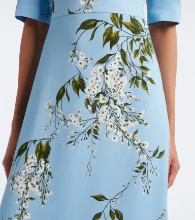 MONIQUE LHUILLIER Floral maxi dress | Thumbnail 2
