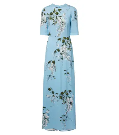 MONIQUE LHUILLIER Floral maxi dress | Thumbnail 1