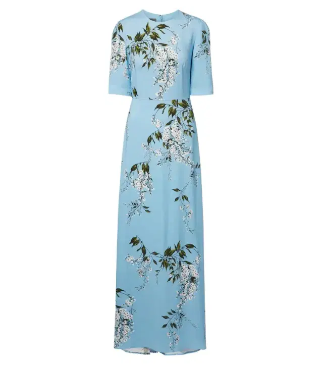 Monique Lhuillier Floral maxi dress