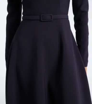 Safiyaa Asymmetric crêpe cocktail dress | Thumbnail 4