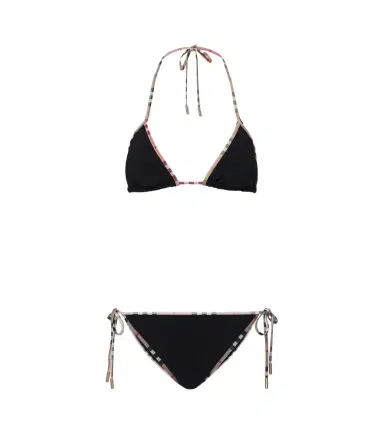 Burberry Check bikini | Thumbnail 1 Burberry Check bikini | Thumbnail 1