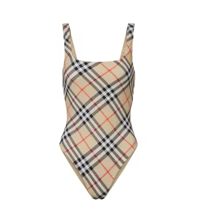 Burberry Check swimsuit | Thumbnail 1 Burberry Check swimsuit | Thumbnail 1