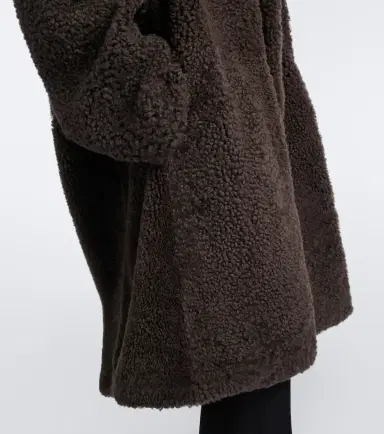 Tom Ford Leather-trimmed reversible cashmere coat | Thumbnail 5