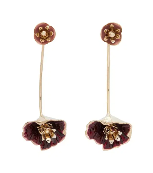 Rabanne Floral drop earrings