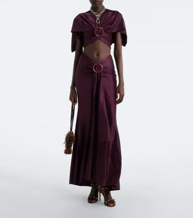 Rabanne Embellished raffia shoulder bag | Thumbnail 5 Rabanne Embellished raffia shoulder bag | Thumbnail 5