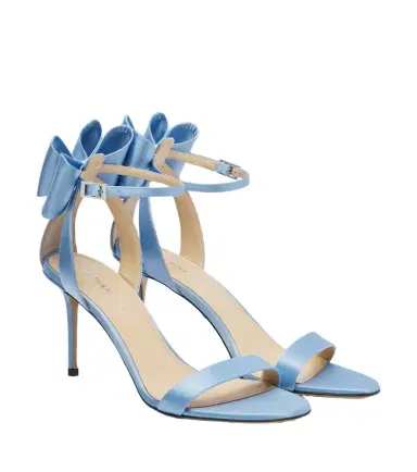 Mach & Mach Le Cadeau bow-detail satin sandals | Thumbnail 1 Mach & Mach Le Cadeau bow-detail satin sandals | Thumbnail 1