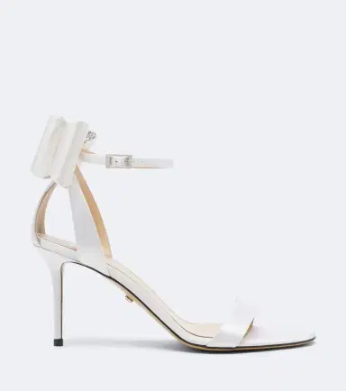 Mach & Mach Le Cadeau embellished satin sandals | Thumbnail 3