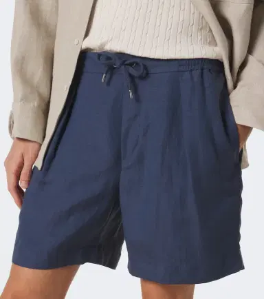 Ralph Lauren Purple Label Silk and linen shorts | Thumbnail 2 Ralph Lauren Purple Label Silk and linen shorts | Thumbnail 2